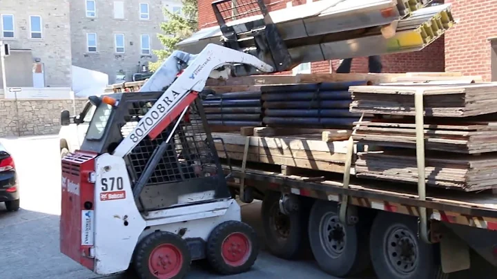 Forklift does the almost impossible in Montreal