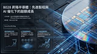 8028 昇陽半導體：【半導體黑馬】營收創高、AI 撐腰！揭開昇陽半導體 (8028) 股價翻倍後的財富密碼 #昇陽 #飆股 #財經