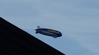 That's Something you don't see everyday. The Goodyear Zeppelin Flying over Kent 😃😃