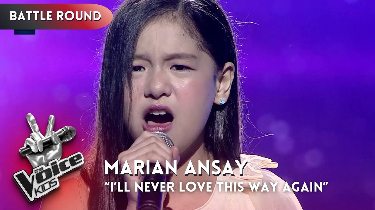 Marian Ansay shines like a future pop star w/ ‘I’ll Never Love This Way Again’ | The Voice Kids 2025