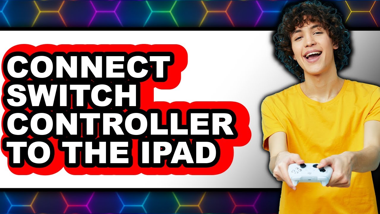 How to Connect Switch Controller to the Ipad - Step by Step