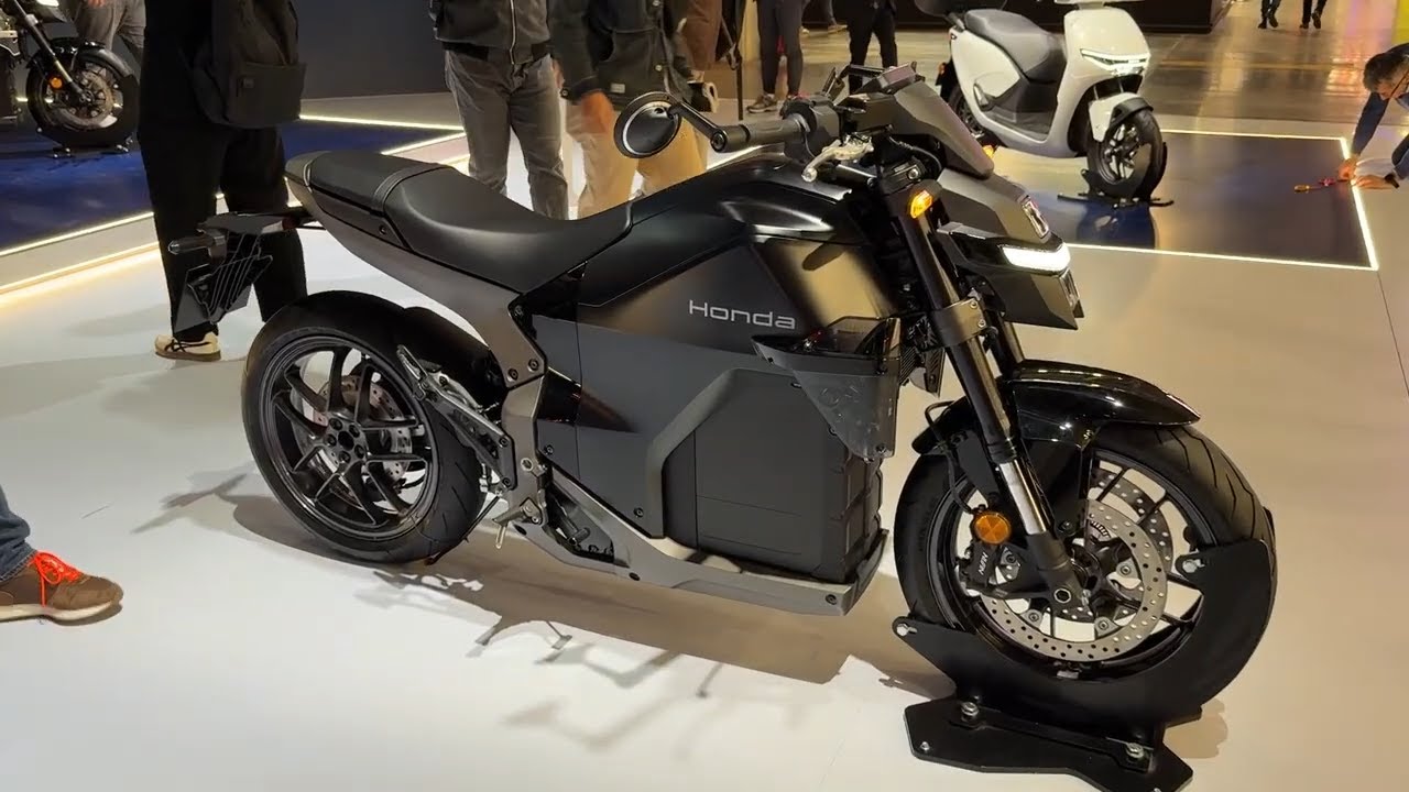 New Honda WN7 (2026) – The First Electric "Hornet" is Here! | Walkaround (EICMA 2025)