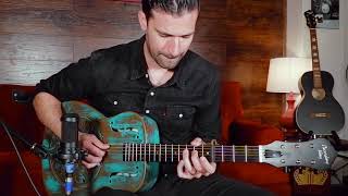 The Recording King Swamp Dog Metal Body Resonator