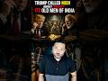 Trump & MODI Talked About ‘secret’ 170 Old Men of India! Men in Jewar Airport 1st Plane #shorts