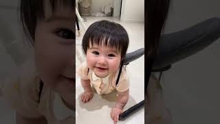 비행기 출발~~ #cutebaby #koreanbaby