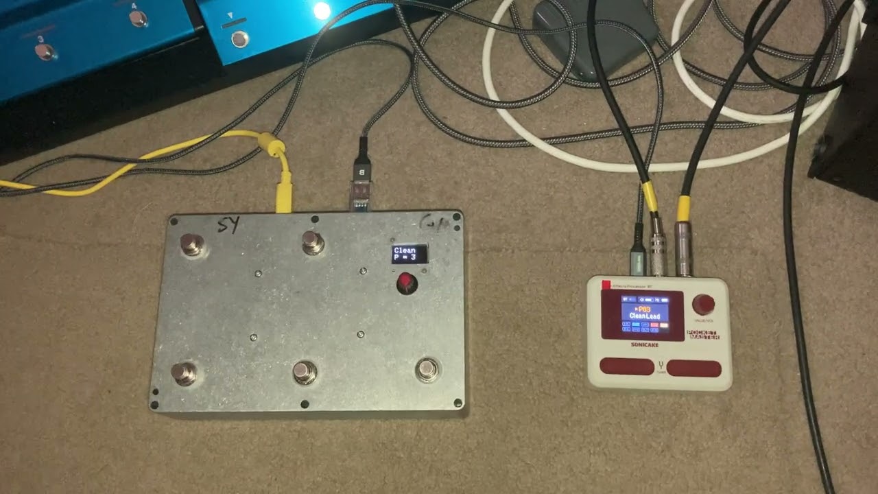 Bespoke Patch Selector for Sonicake Pocket Master. Doubles up as Patch selector for Guitar Synths