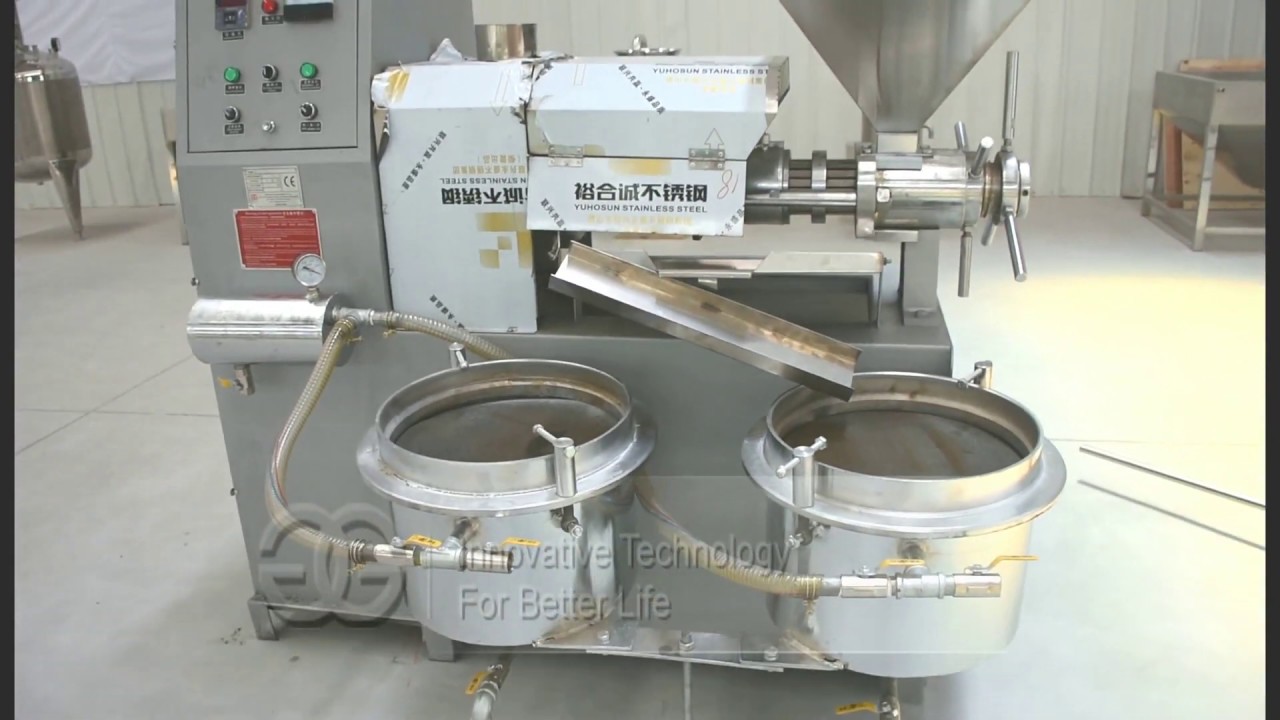 Commercial Use Peanut Oil Coconut Oil Making Machine With Different