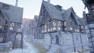 Medieval Town Houses 1 1 Update   Unreal Engine Modular Asset Pack