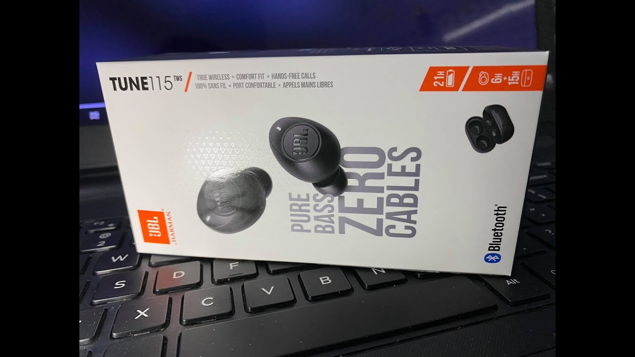 Unboxing JBL TUNE 115 TWS True Wireless | Compare Sony WF-1000XM3 | 4K