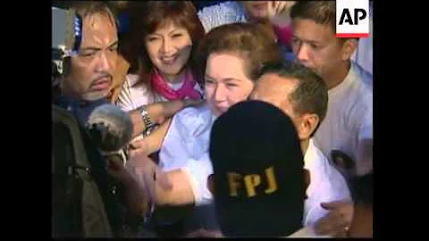 WRAP Adds night shots; Susan Roces addressing crowd