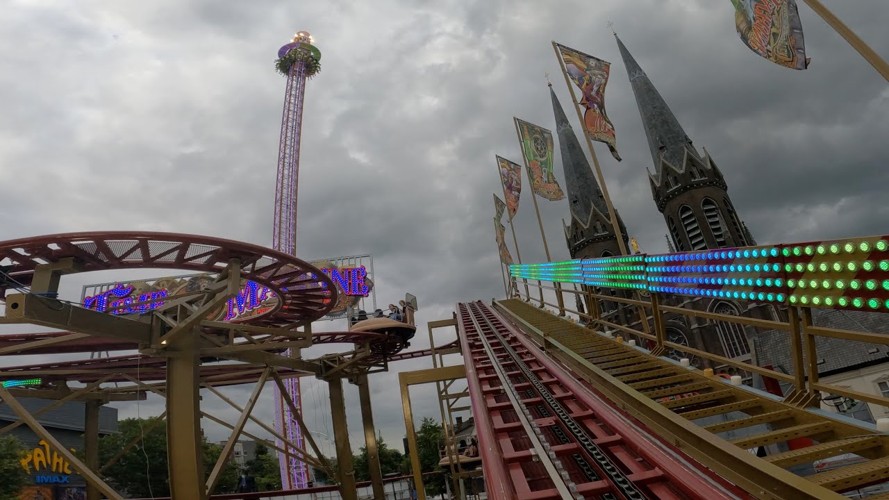 Time Machine: The Coaster (Buwalda) On Ride Tilburg Kermis 2022
