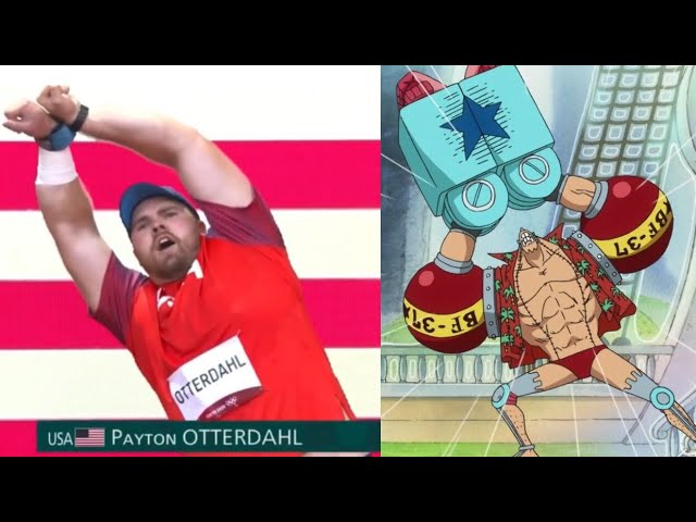 One Piece in Olympics: Payton Otterdahl does Franky’s SUPER pose class=