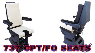737 CPT/FO SEATS