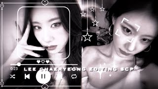 Lee Chaeryeong (ITZY) editing SCP #1 || X.RYCL