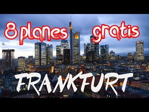 Vídeo: Què fer a Frankfurt gratuïtament