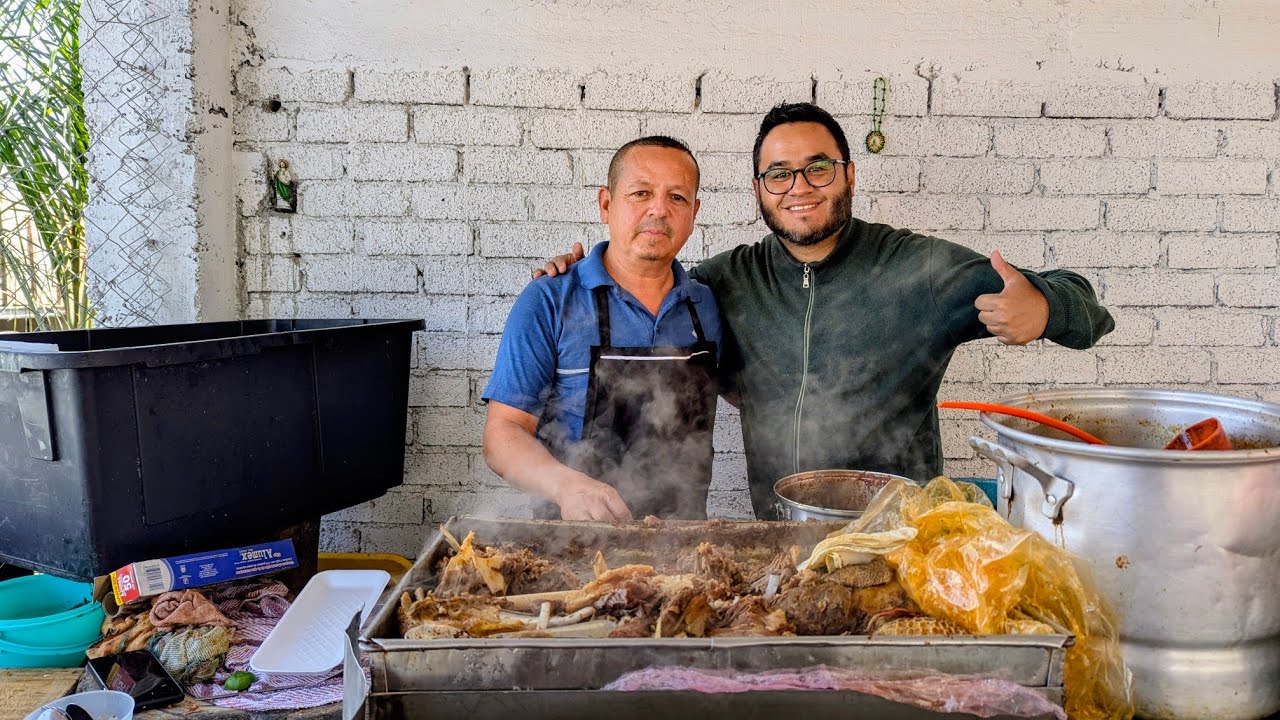 Birria de CHIVO del Pariente estilo Michoacán | Los 4 Cabritos 🇲🇽👌