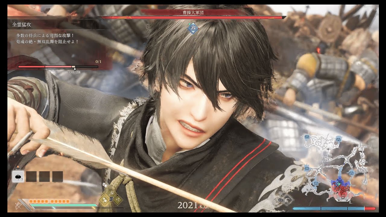 真・三國無双 ORIGINS　夢幻の四英傑　官渡の戦い(袁紹軍)　味方全生還　敵全滅　挑戦達成