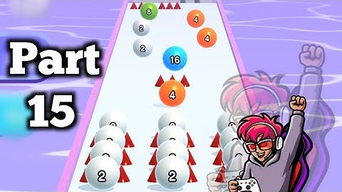 Ball Run 2048 😍 Infinity Run Mobile Gameplay 🎮 ( Part 15) #ballrun2048 #ballrun2048live