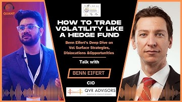 “How to Trade Volatility Like a Hedge Fund |  Dislocations & Opportunities w/ Benn Eifert”