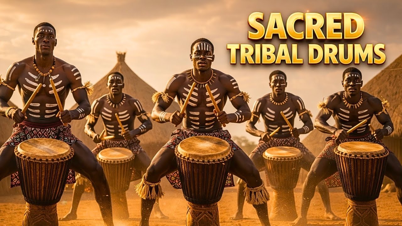 🔥 Sacred Tribal Drums ✨ Powerful Rhythms to Awaken Your Inner Warrior & Primal Energy