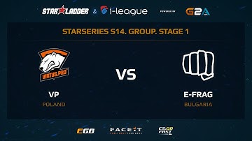 Virtus.pro vs E-Frag - Map 2 - Mirage (SL i-League StarSeries XIV)