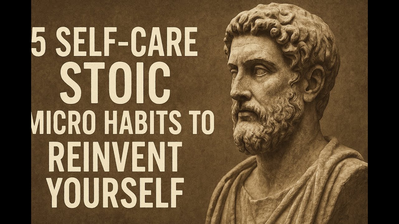 5 Self Care Stoic Micro Habits to REINVENT YOURSEL - YouTube