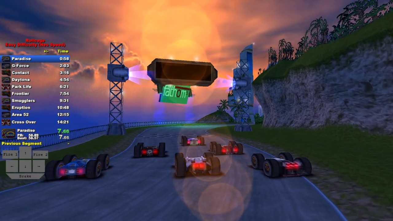 Rollcage Redux - Easy Difficulty Campaign Speedrun (Neo mode) - 