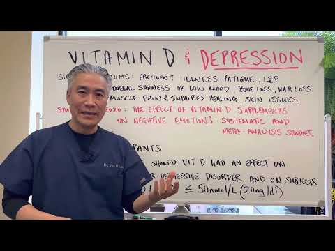 How Much Vitamin D To Help With Depression