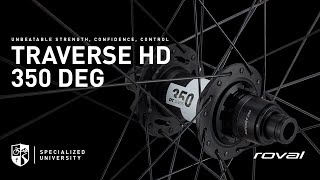 ROVAL TRAVERSE HD 350 DEG 27.5 REAR 32H SATIN CARBON/SATIN BLK