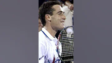 Andre Agassi S AMAZING No Look Smash 