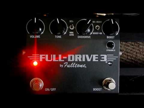 Fulltone Full Drive 3 Overdrive Boost Pedal Fulltone Full Drive 3 Overdrive Boost Pedal