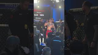 Benardo Sopaj venció por TKO a Timmy Cuamba y cree que pronto peleará por el título #ufcfightnight