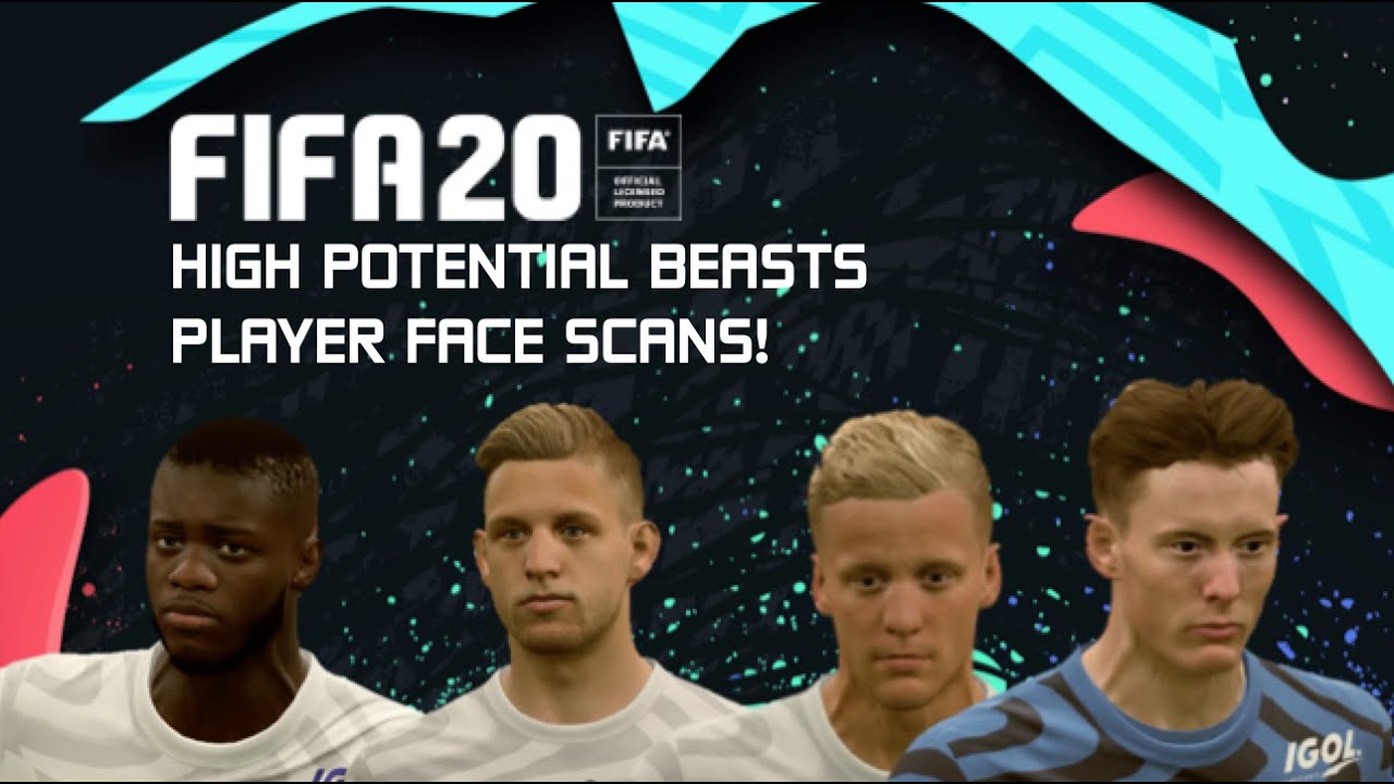 FIFA 20 CAREER MODE GEMS! FACE SCANS ALL REAL PLAYER FACES! HIGH POTENTIAL PLAYERS