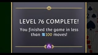 Level 76 "KEEP ON DANCING" 2024 Tripledot Solitaire Journey