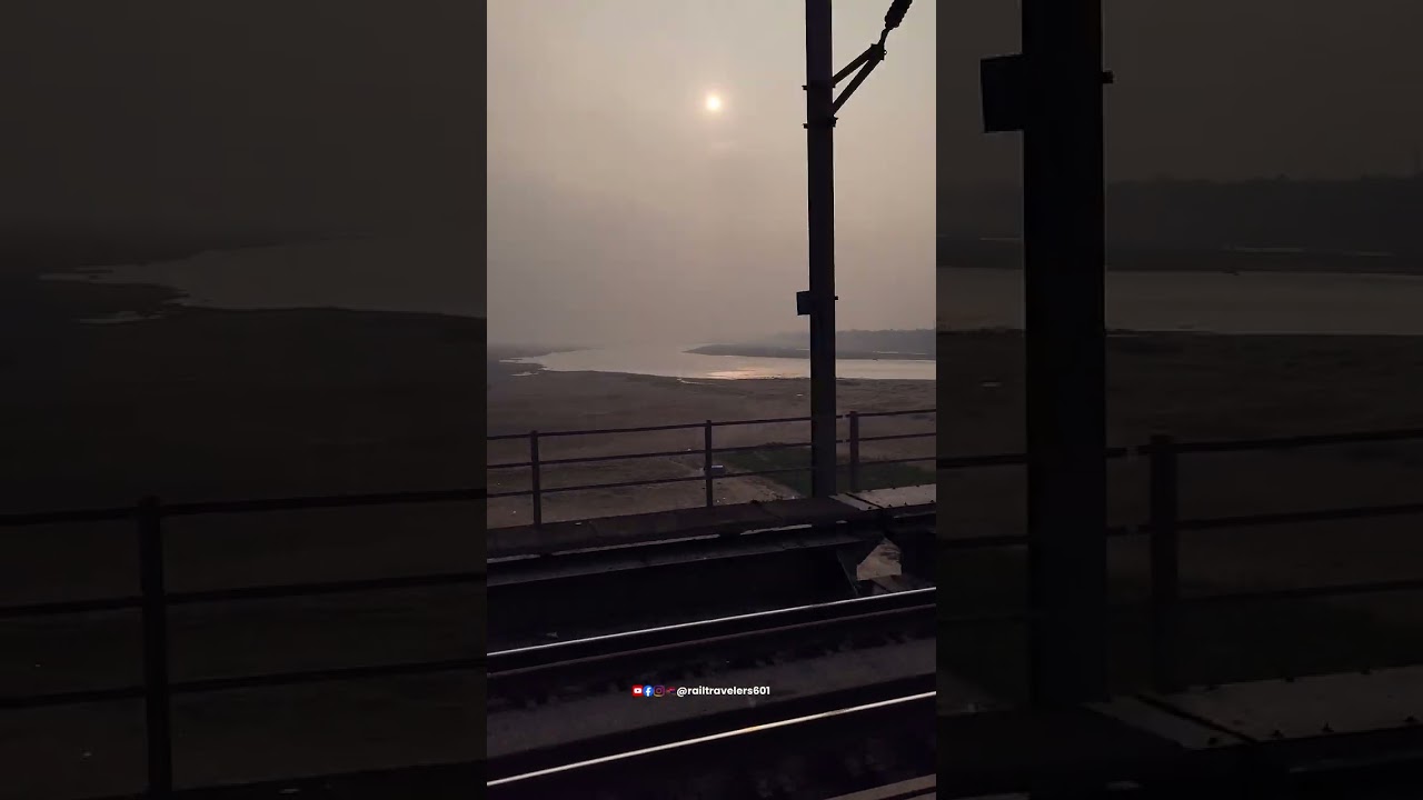 River View | Amazing Indian Train Videos | Rail Travelers 🚄 