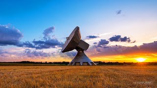 Satellite Ground Station Timelapse