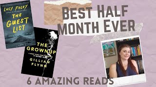 MID MONTH WRAP UP AUGUST 2020// 6 fantastic books// best reading half a month I have ever had