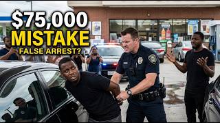 Corrupt Cop Arrests Black Men for No Reason — Costs City $75,000 | Traffic Stop Police
