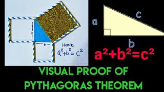 Pythagoras Theorem Visual Proof | Lab Manual | Maths Activity | Maths Project | School Maths Project