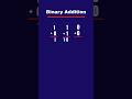 Basics of Binary addition #binaryaddition  #digitalelectronics #binary
