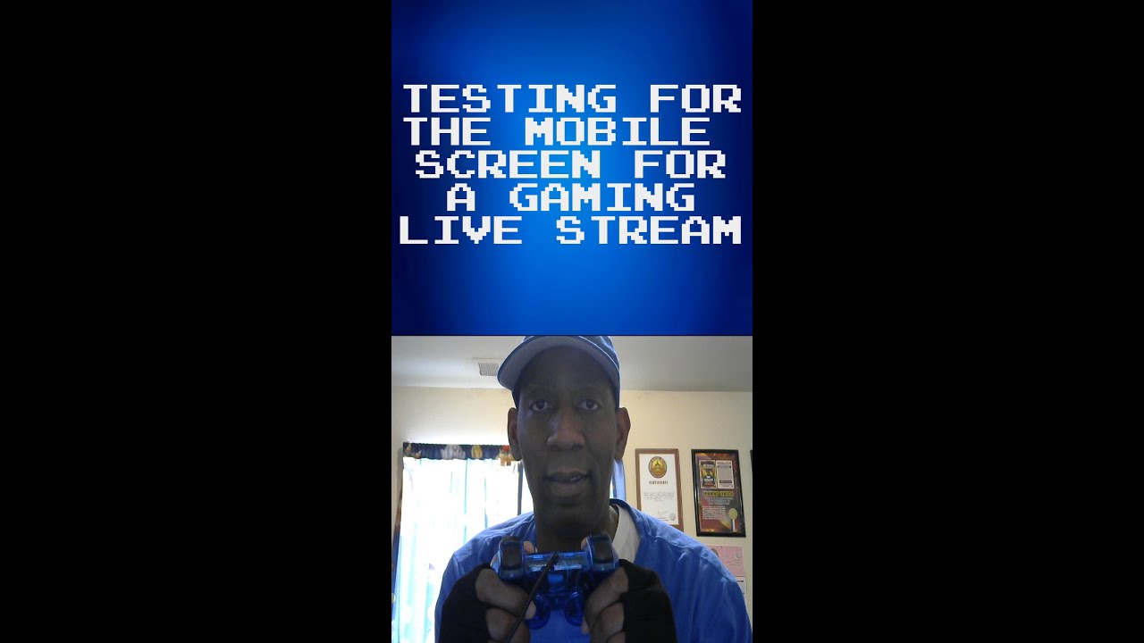 Testing A Gaming Live Stream For The Mobile Screen. - YouTube
