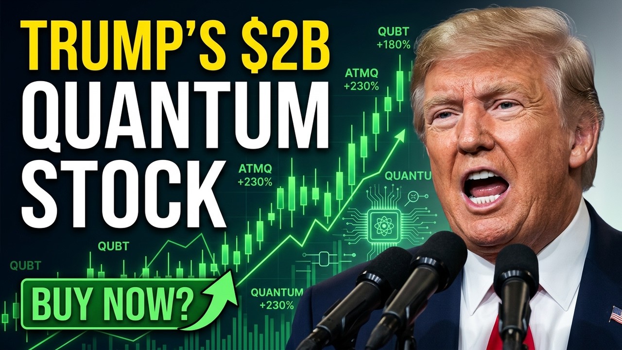 Trump Announced A Billion Investment In This Quantum Stock! Trump Announced A Billion Investment In This Quantum Stock!