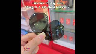 Famous Ray-Ban Aviator thay tròng kính Essilor Crizal ROCK Wealth