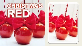 CHRISTMAS RED CANDY APPLES | LEARN HOW | Vlogmas Day 16