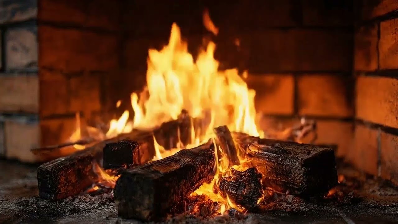 🔥 Soft Hearth Glow for Relaxing Sleep, Anxiety Relief & Cozy Night Rest