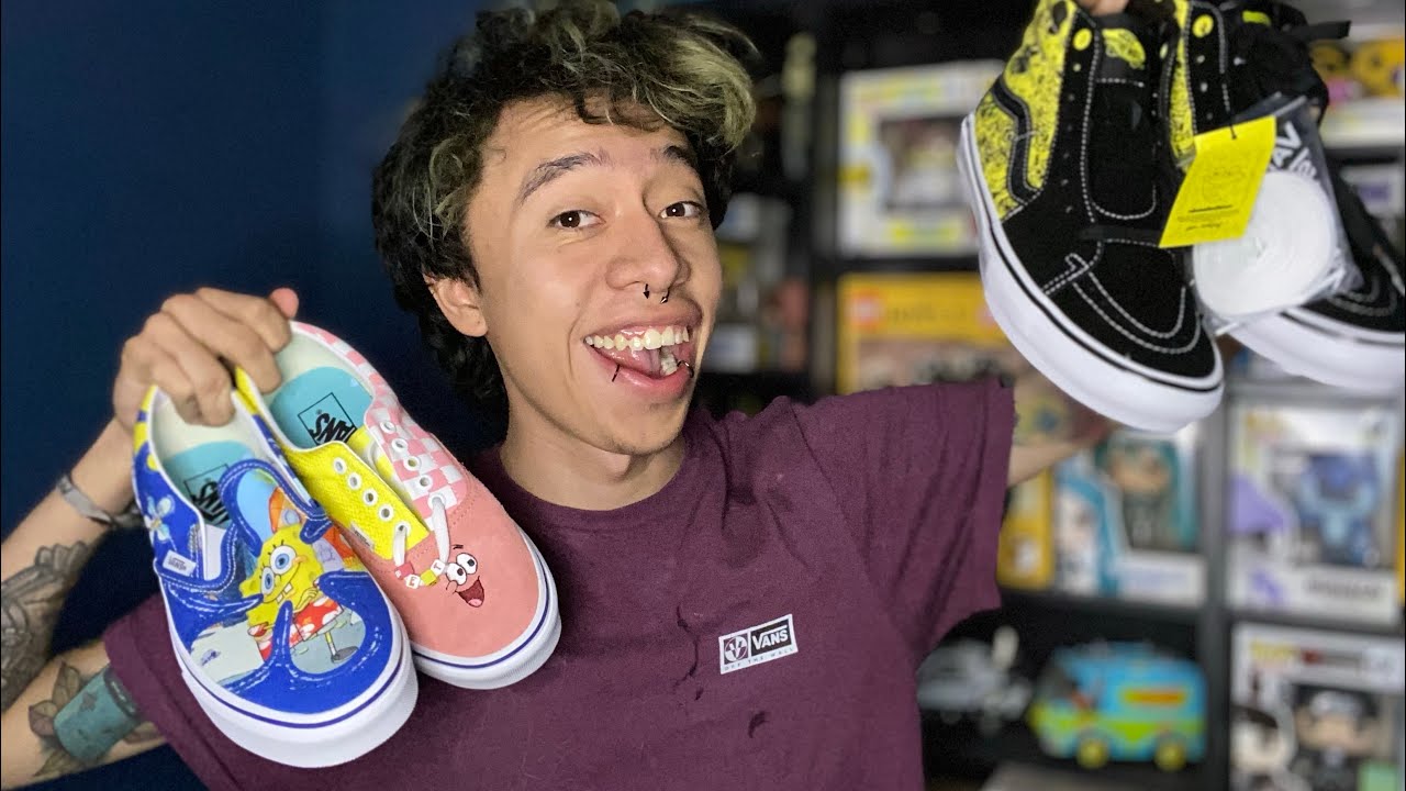 MI COLLECION VANS/ EDICION ESPECIAL BOB ESPONJA.¡¡¡