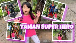 Kalyca & Shaleeta Main di Taman Superhero Bandung