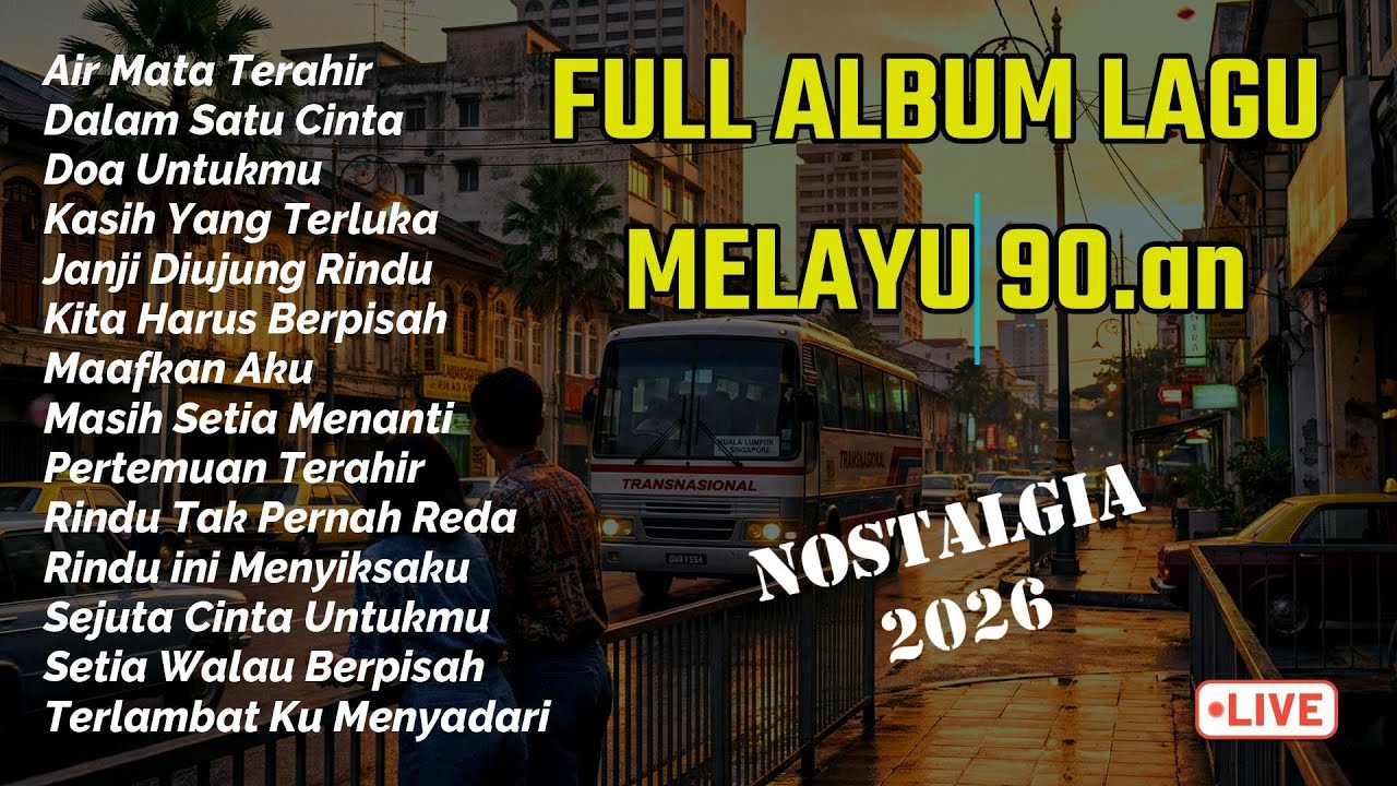 Koleksi Lagu Malaysia 90.an Viral Paling Populer 2026 _ Enak Didengar Saat Santai & Kerja