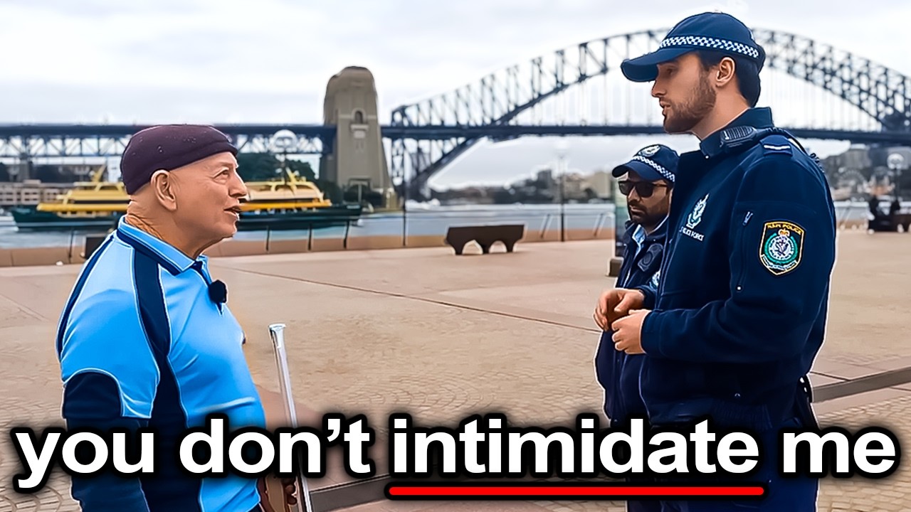 Man Puts Aussie Cops in Their Place..