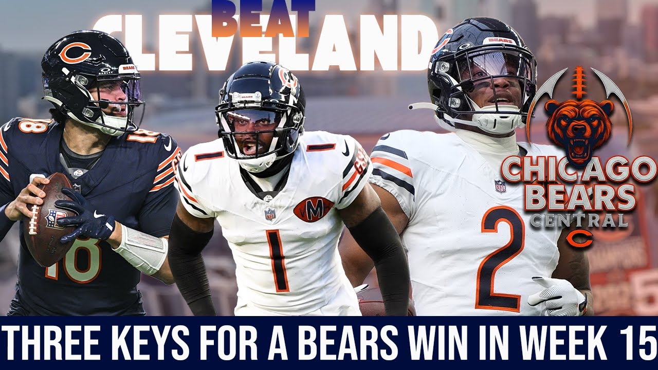 Caleb, Cold, & Crunch Time: 3 Keys for Bears Offense & Defense 🔥🐻⬆️ ...
